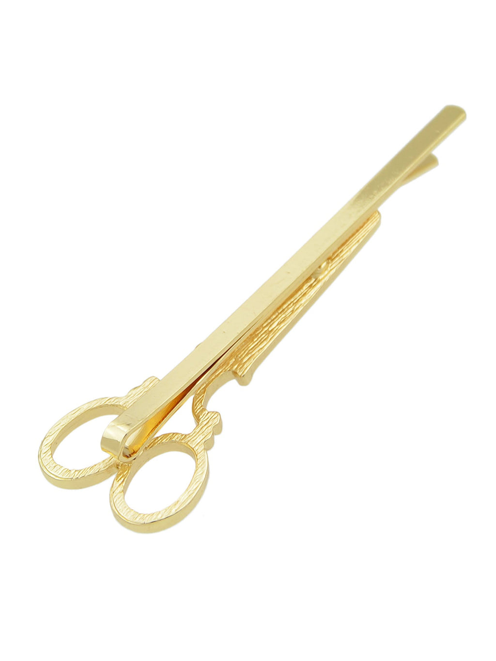 1pc Punk Gold Silver Scissors Hair Clips Barrette Women Fashion Hair Accessories-3