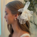 Lace Art Flower Hair Clip-0